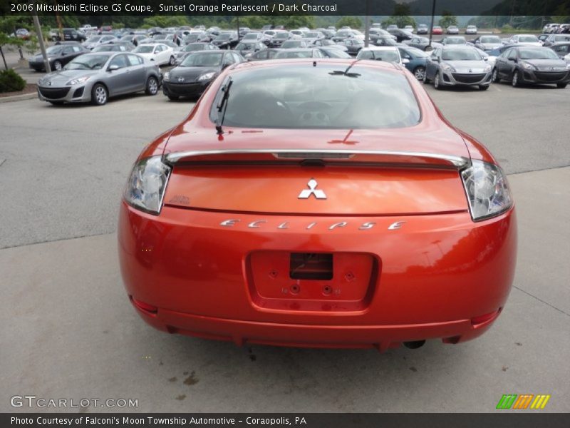 Sunset Orange Pearlescent / Dark Charcoal 2006 Mitsubishi Eclipse GS Coupe