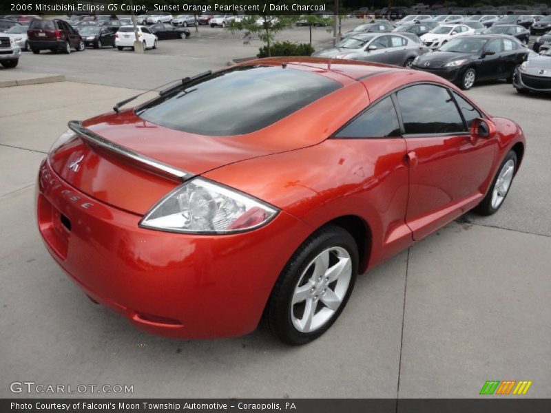 Sunset Orange Pearlescent / Dark Charcoal 2006 Mitsubishi Eclipse GS Coupe