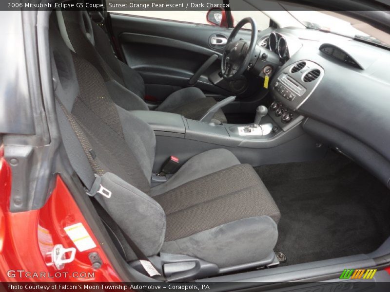 Sunset Orange Pearlescent / Dark Charcoal 2006 Mitsubishi Eclipse GS Coupe