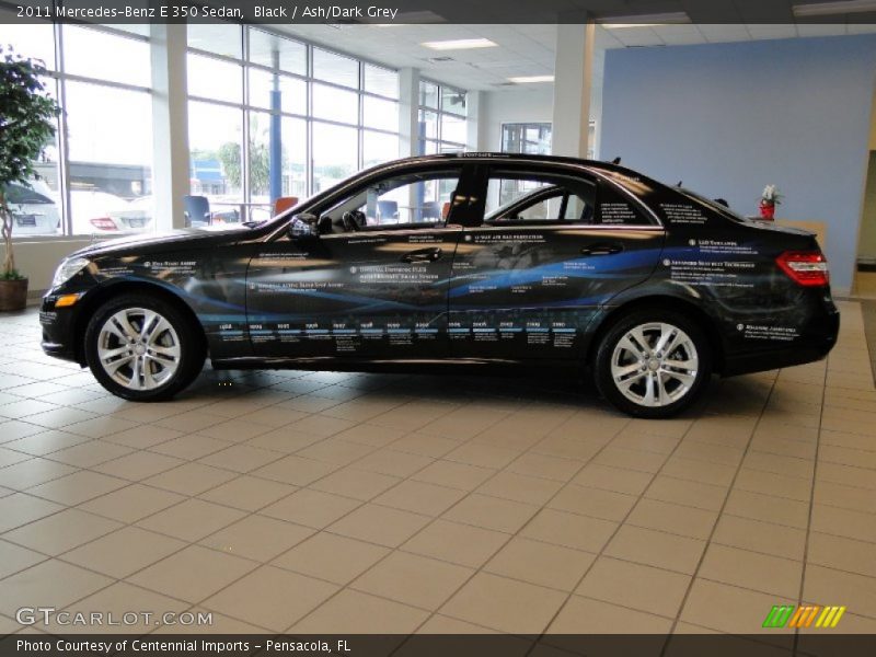 Black / Ash/Dark Grey 2011 Mercedes-Benz E 350 Sedan