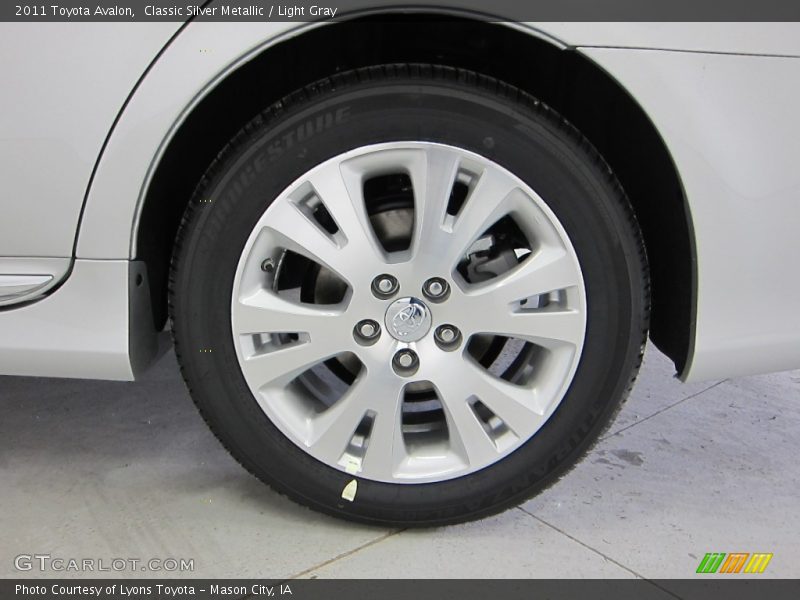 Classic Silver Metallic / Light Gray 2011 Toyota Avalon