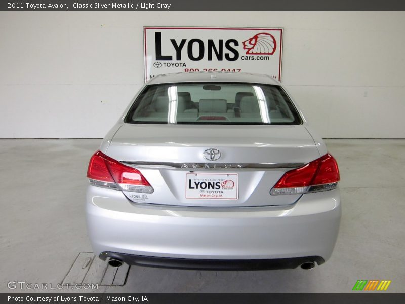 Classic Silver Metallic / Light Gray 2011 Toyota Avalon