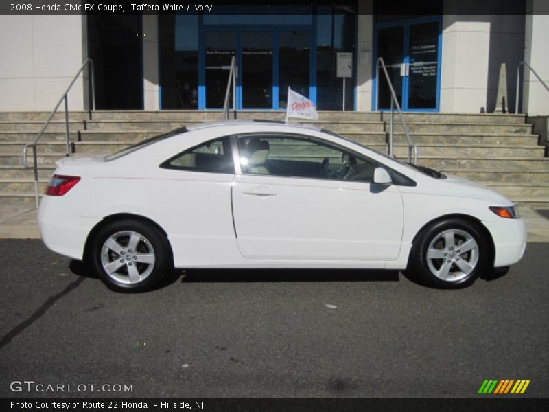 Taffeta White / Ivory 2008 Honda Civic EX Coupe