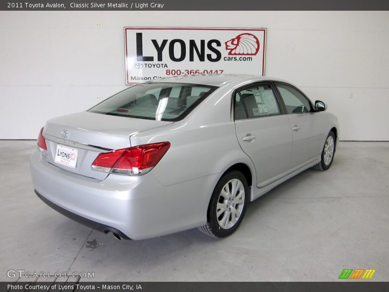 Classic Silver Metallic / Light Gray 2011 Toyota Avalon