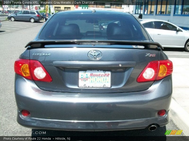 Magnetic Gray Metallic / Dark Charcoal 2009 Toyota Corolla XRS