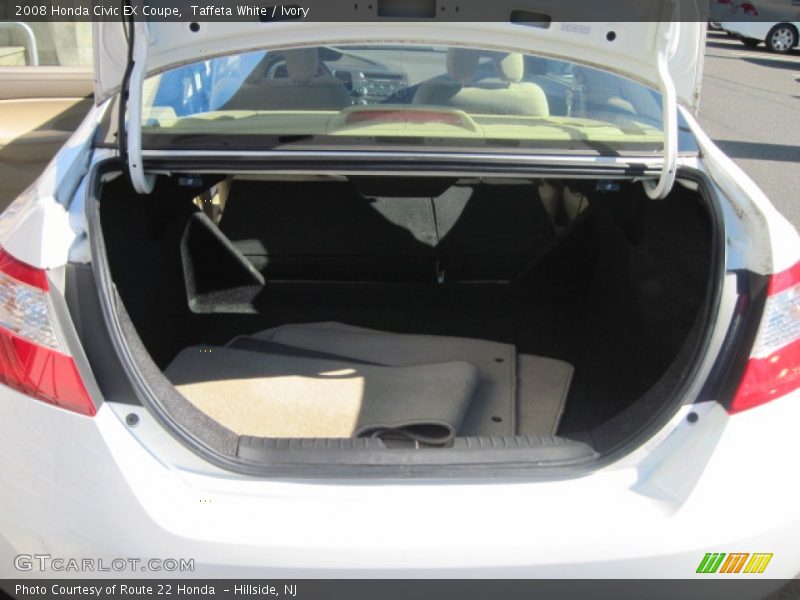 Taffeta White / Ivory 2008 Honda Civic EX Coupe