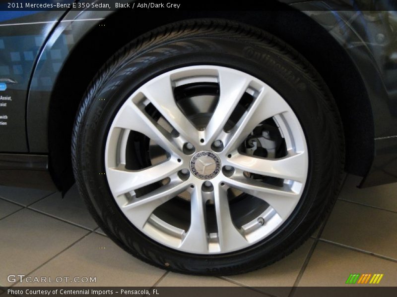 Black / Ash/Dark Grey 2011 Mercedes-Benz E 350 Sedan