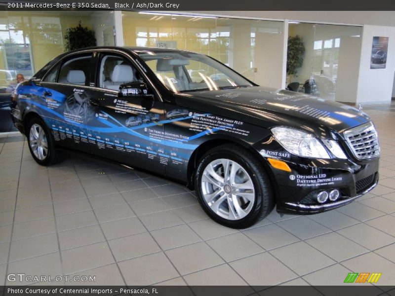 Black / Ash/Dark Grey 2011 Mercedes-Benz E 350 Sedan