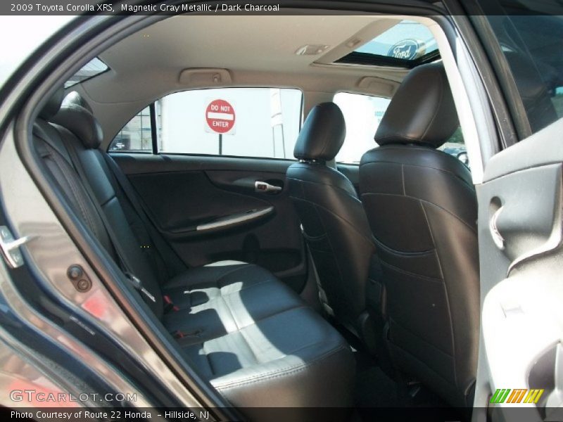  2009 Corolla XRS Dark Charcoal Interior