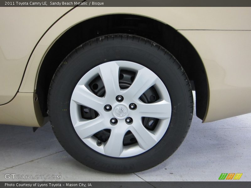 Sandy Beach Metallic / Bisque 2011 Toyota Camry LE