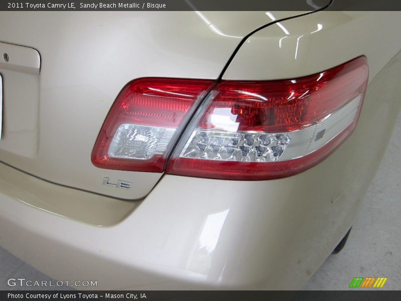 Sandy Beach Metallic / Bisque 2011 Toyota Camry LE