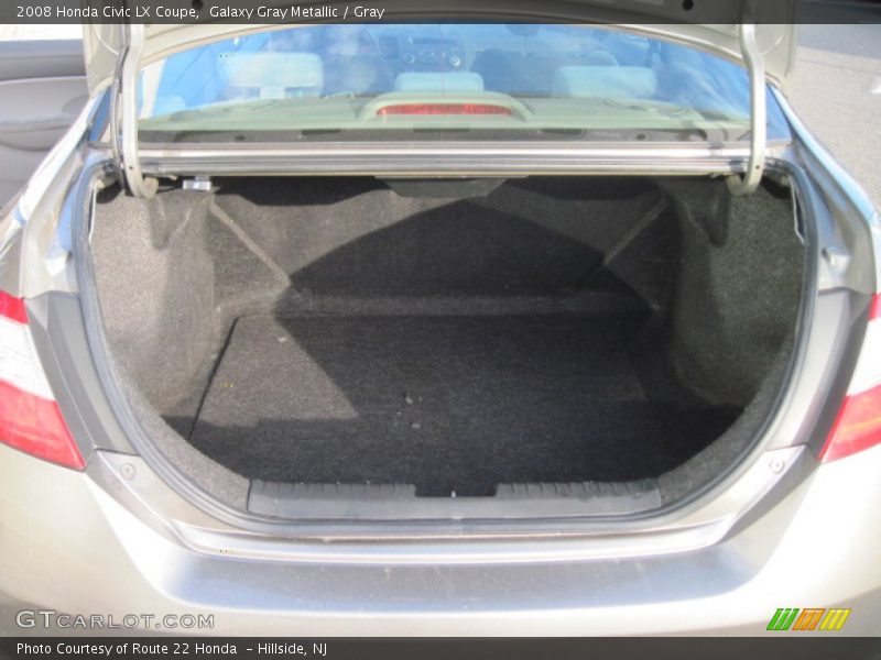 Galaxy Gray Metallic / Gray 2008 Honda Civic LX Coupe
