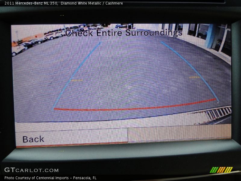 Diamond White Metallic / Cashmere 2011 Mercedes-Benz ML 350