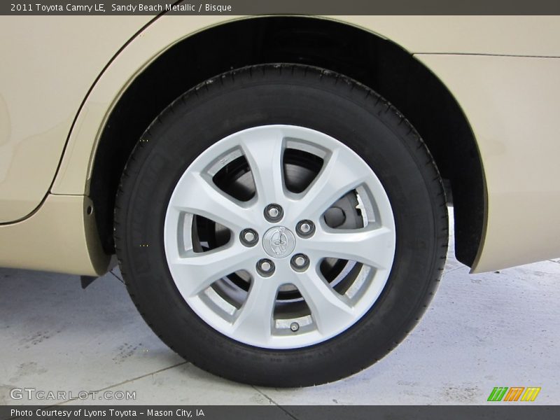 Sandy Beach Metallic / Bisque 2011 Toyota Camry LE