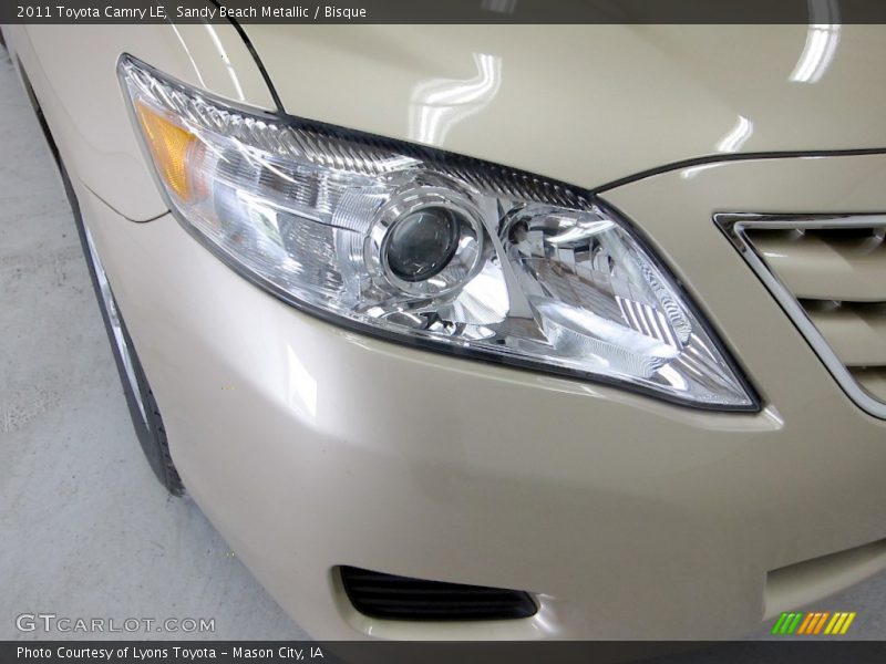 Sandy Beach Metallic / Bisque 2011 Toyota Camry LE
