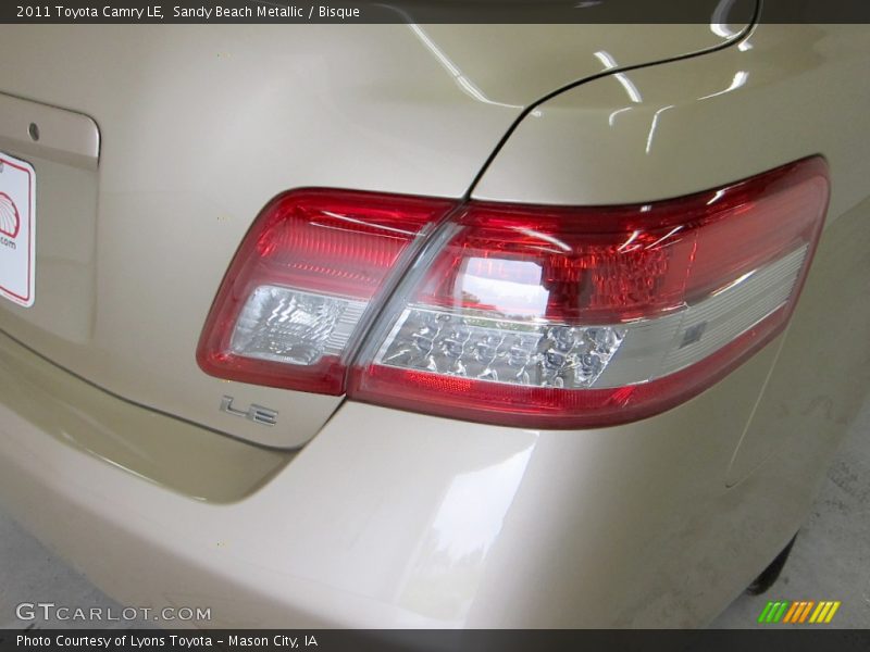 Sandy Beach Metallic / Bisque 2011 Toyota Camry LE
