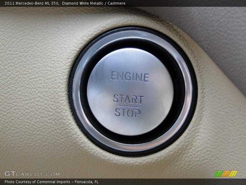 Diamond White Metallic / Cashmere 2011 Mercedes-Benz ML 350