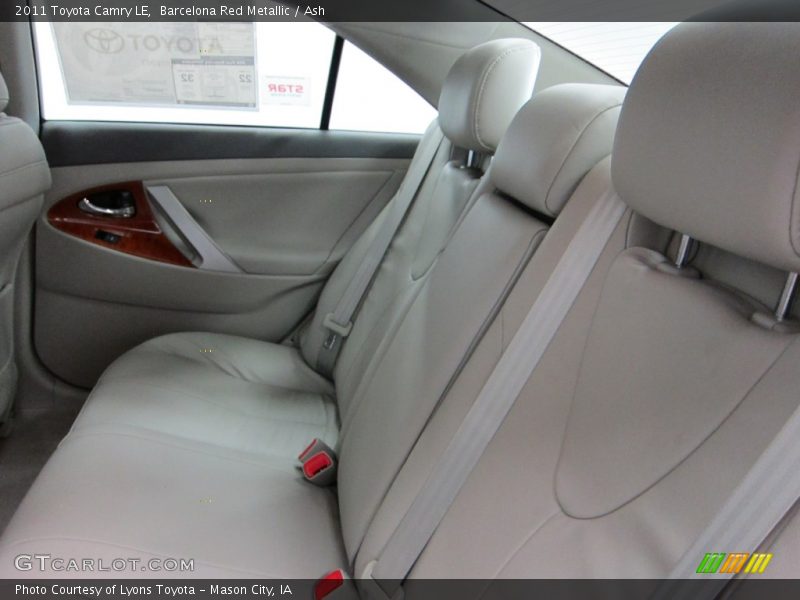 Barcelona Red Metallic / Ash 2011 Toyota Camry LE