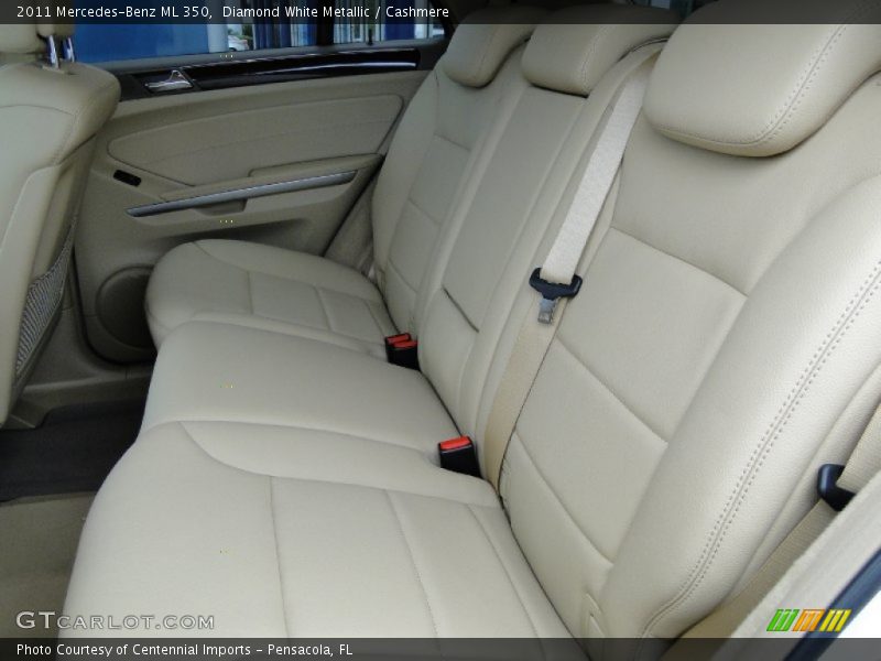 Diamond White Metallic / Cashmere 2011 Mercedes-Benz ML 350