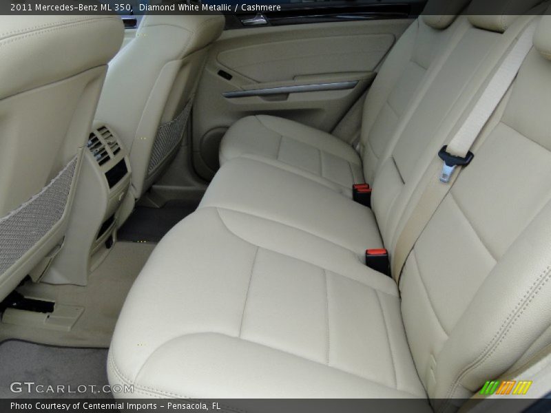Diamond White Metallic / Cashmere 2011 Mercedes-Benz ML 350