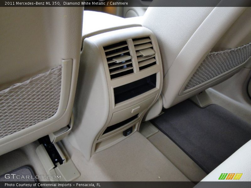 Diamond White Metallic / Cashmere 2011 Mercedes-Benz ML 350