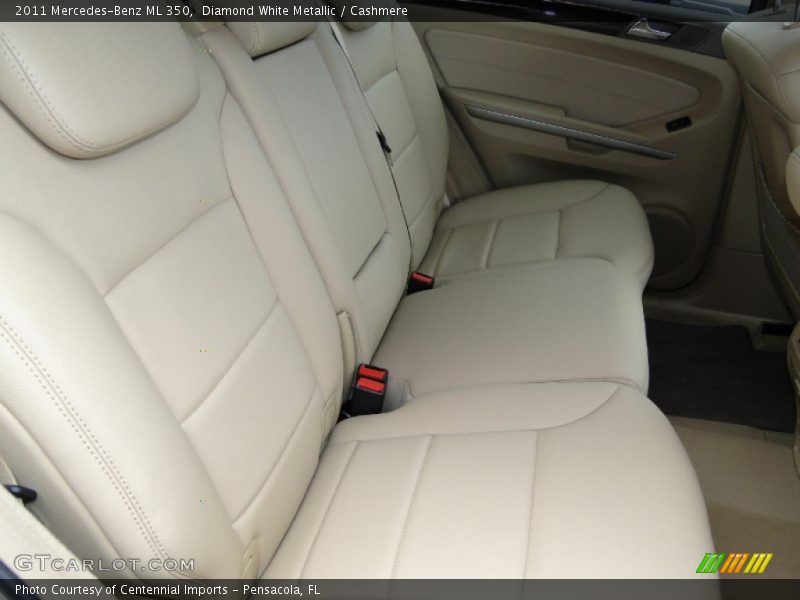 Diamond White Metallic / Cashmere 2011 Mercedes-Benz ML 350