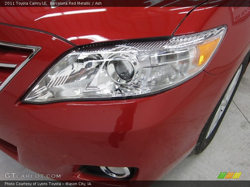 Barcelona Red Metallic / Ash 2011 Toyota Camry LE
