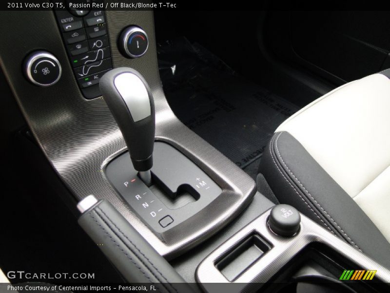 2011 C30 T5 5 Speed Geartronic Automatic Shifter Photo No. 50707816