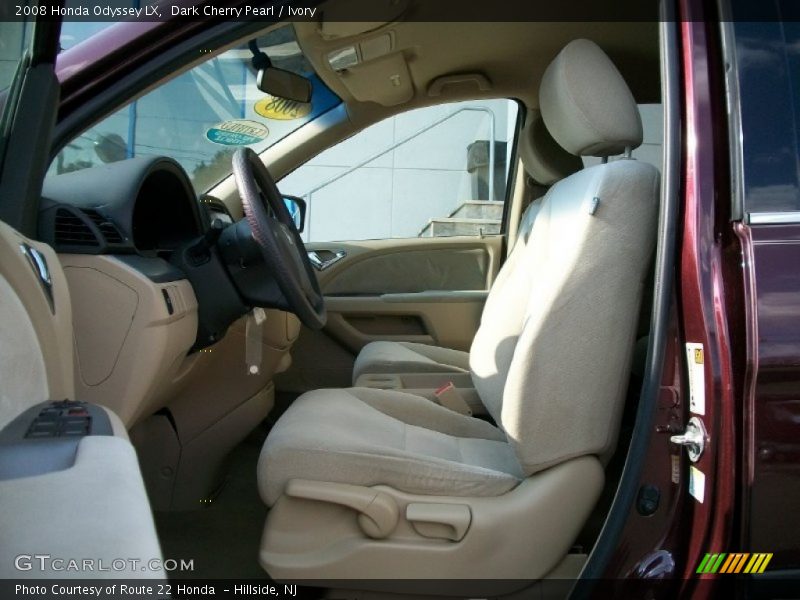 Dark Cherry Pearl / Ivory 2008 Honda Odyssey LX