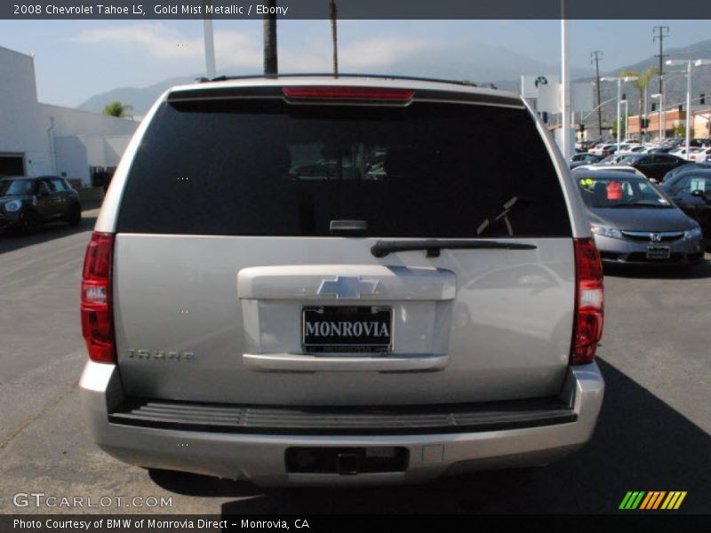 Gold Mist Metallic / Ebony 2008 Chevrolet Tahoe LS