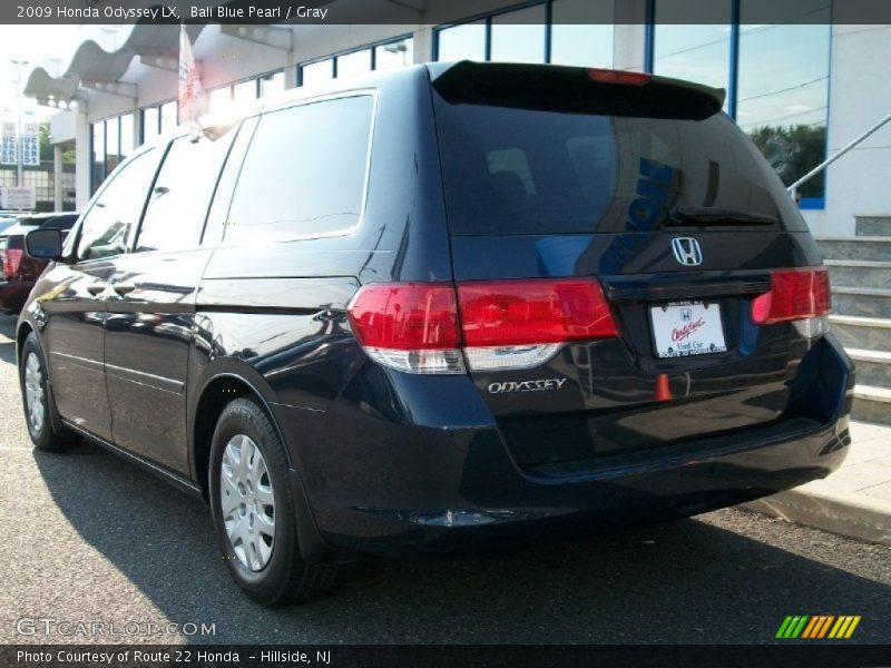 Bali Blue Pearl / Gray 2009 Honda Odyssey LX