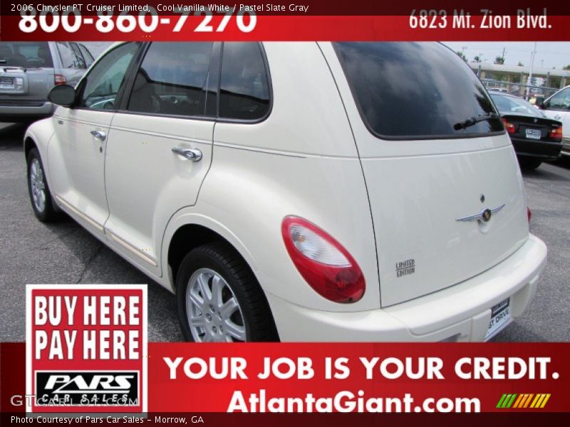 Cool Vanilla White / Pastel Slate Gray 2006 Chrysler PT Cruiser Limited
