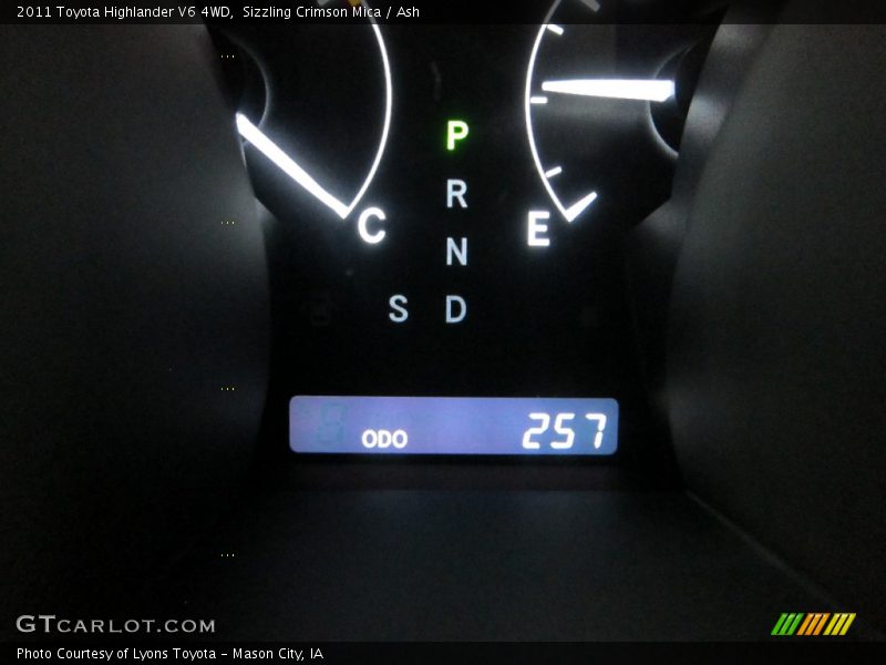 Sizzling Crimson Mica / Ash 2011 Toyota Highlander V6 4WD