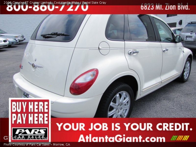 Cool Vanilla White / Pastel Slate Gray 2006 Chrysler PT Cruiser Limited