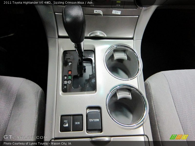 Sizzling Crimson Mica / Ash 2011 Toyota Highlander V6 4WD