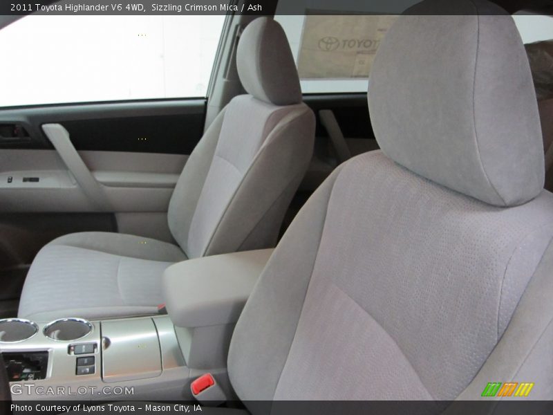 Sizzling Crimson Mica / Ash 2011 Toyota Highlander V6 4WD