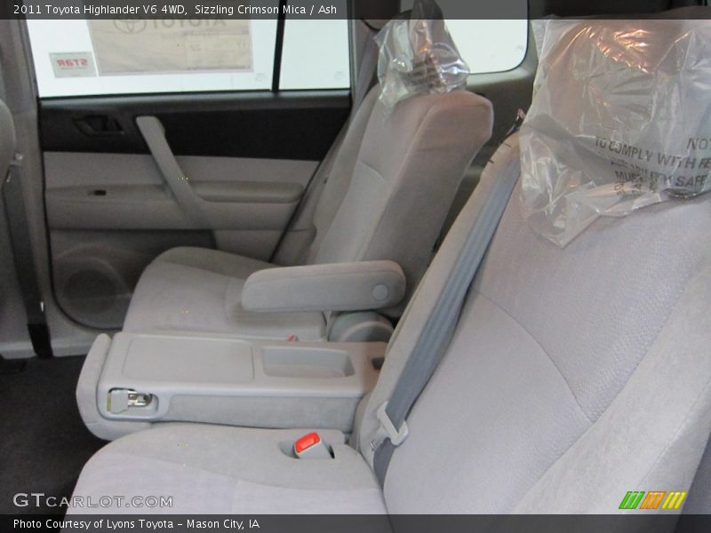 Sizzling Crimson Mica / Ash 2011 Toyota Highlander V6 4WD