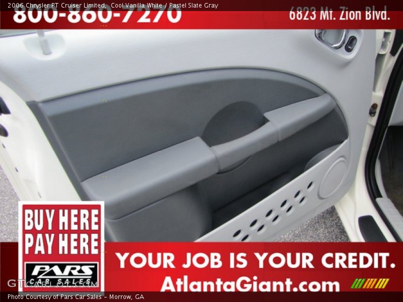 Cool Vanilla White / Pastel Slate Gray 2006 Chrysler PT Cruiser Limited