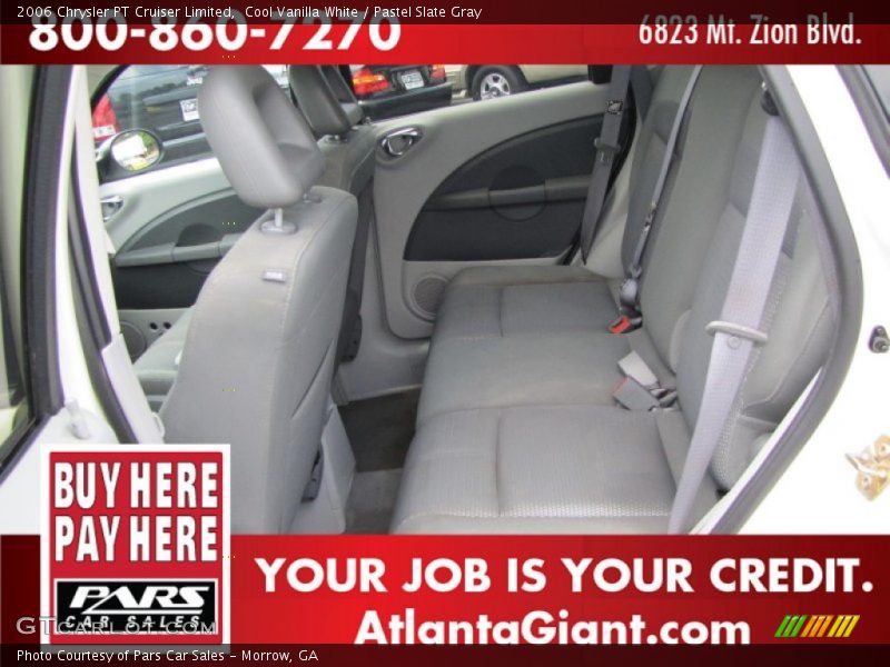 Cool Vanilla White / Pastel Slate Gray 2006 Chrysler PT Cruiser Limited