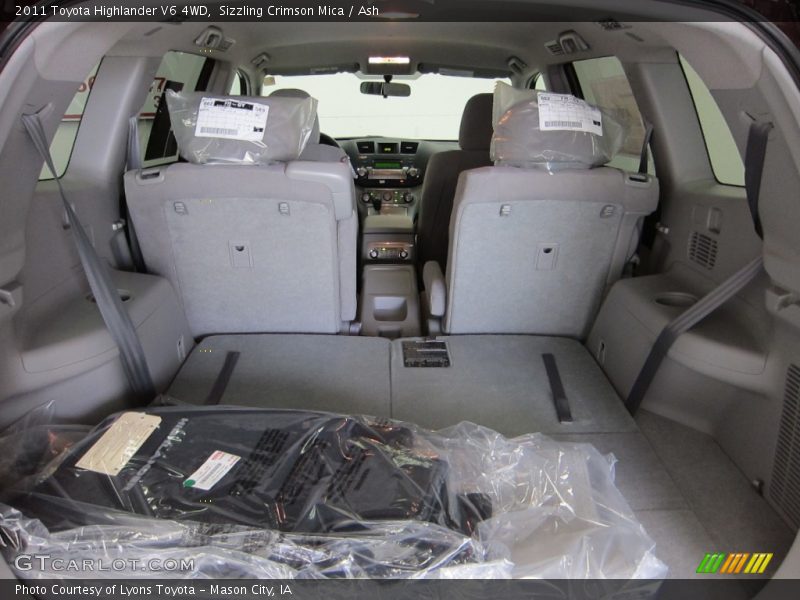 Sizzling Crimson Mica / Ash 2011 Toyota Highlander V6 4WD