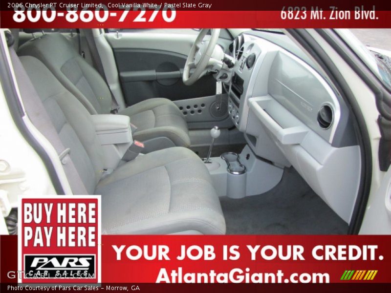 Cool Vanilla White / Pastel Slate Gray 2006 Chrysler PT Cruiser Limited