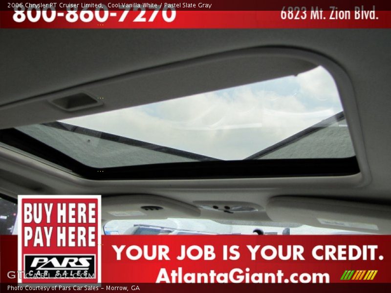 Cool Vanilla White / Pastel Slate Gray 2006 Chrysler PT Cruiser Limited