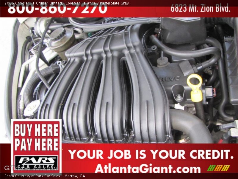 Cool Vanilla White / Pastel Slate Gray 2006 Chrysler PT Cruiser Limited