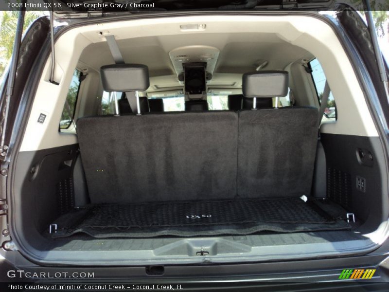 Silver Graphite Gray / Charcoal 2008 Infiniti QX 56
