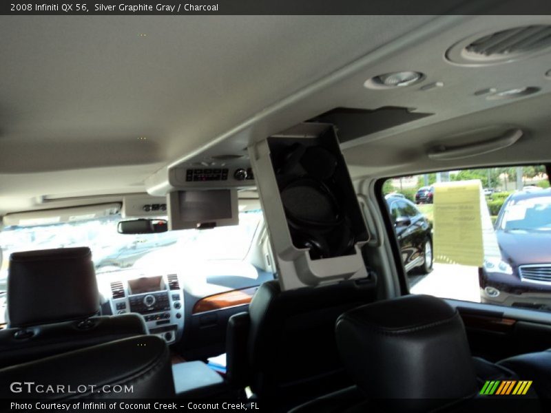 Silver Graphite Gray / Charcoal 2008 Infiniti QX 56