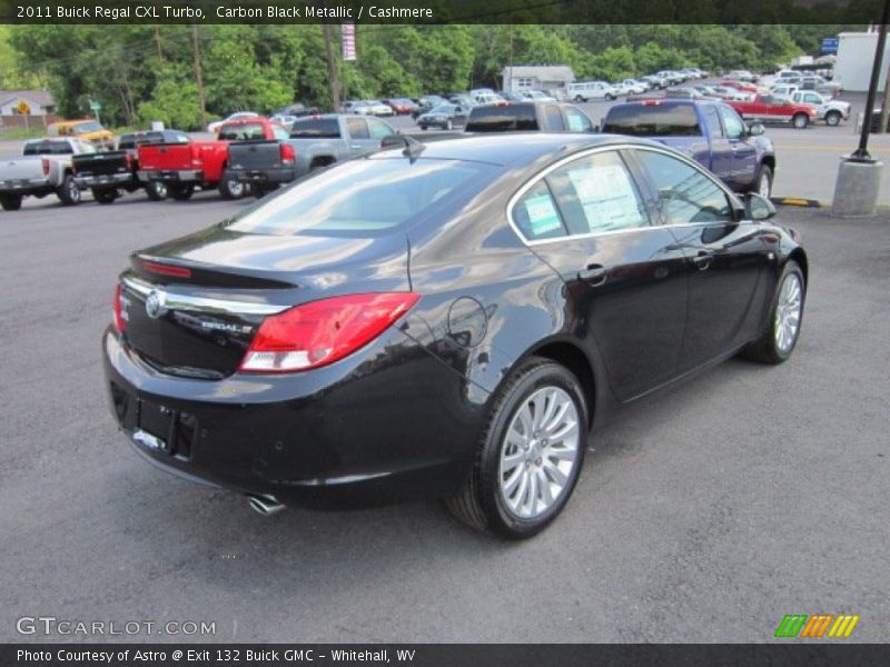 Carbon Black Metallic / Cashmere 2011 Buick Regal CXL Turbo