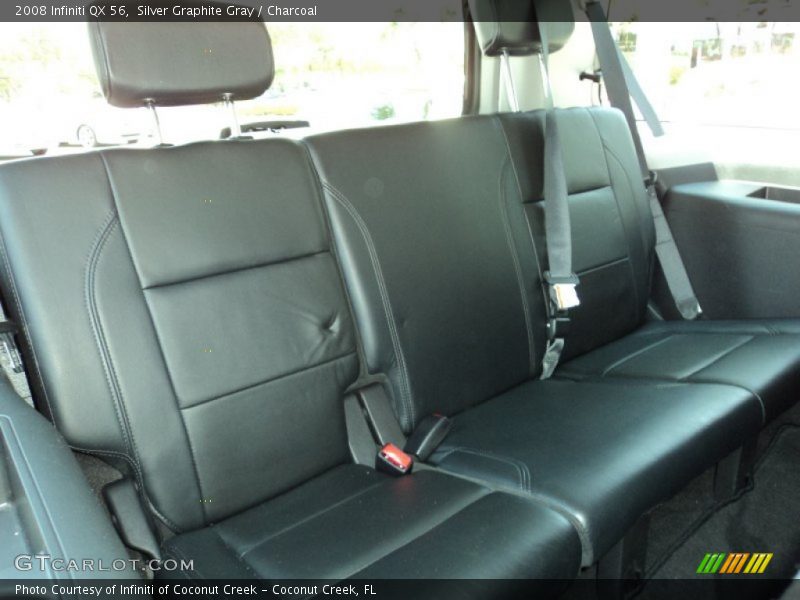 Silver Graphite Gray / Charcoal 2008 Infiniti QX 56