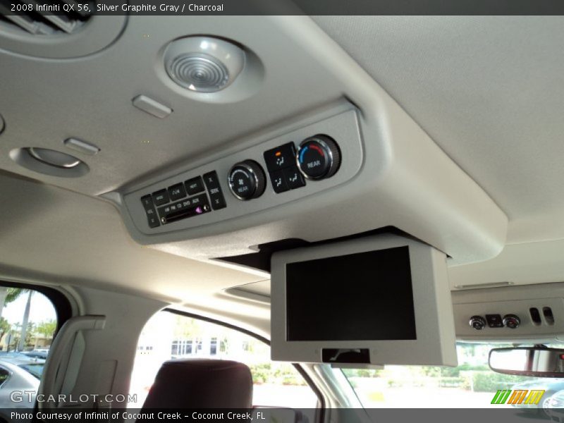Silver Graphite Gray / Charcoal 2008 Infiniti QX 56