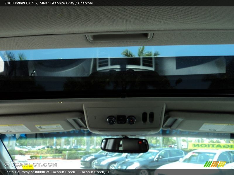 Silver Graphite Gray / Charcoal 2008 Infiniti QX 56