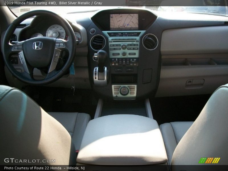 Billet Silver Metallic / Gray 2009 Honda Pilot Touring 4WD